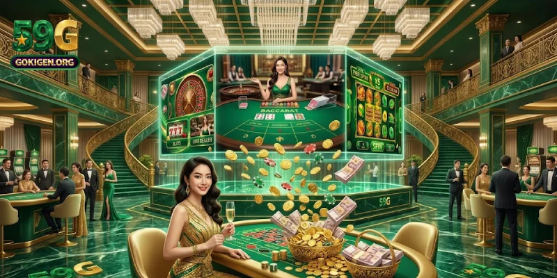 คาสิโนสด 59G–อาณาจักรการเดิมพันออนไลน์ที่สมจริงที่สุดแห่งปี