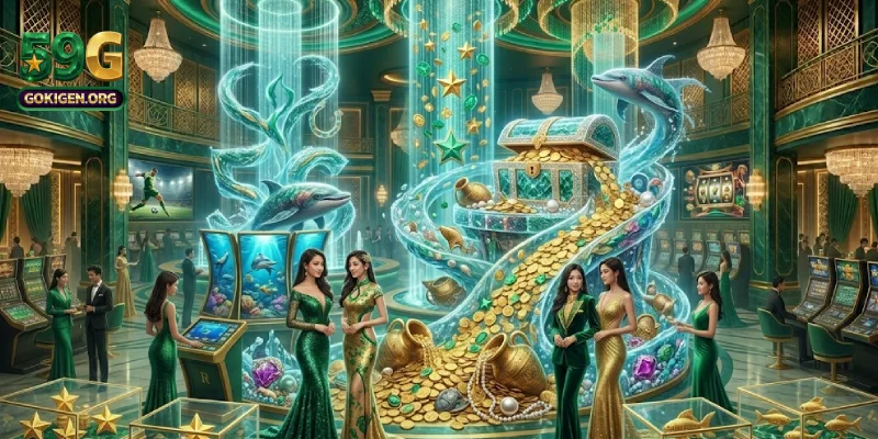 ยิงปลา 59G – สนุกกับการล่าขุมทรัพย์ใต้ท้องทะ