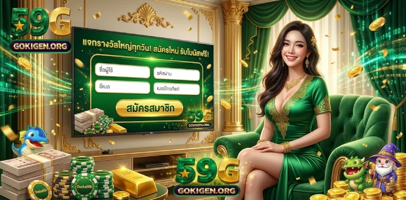 ตอนการ สมัครสมาชิก 59G